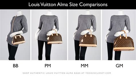 Louis Vuitton mm size